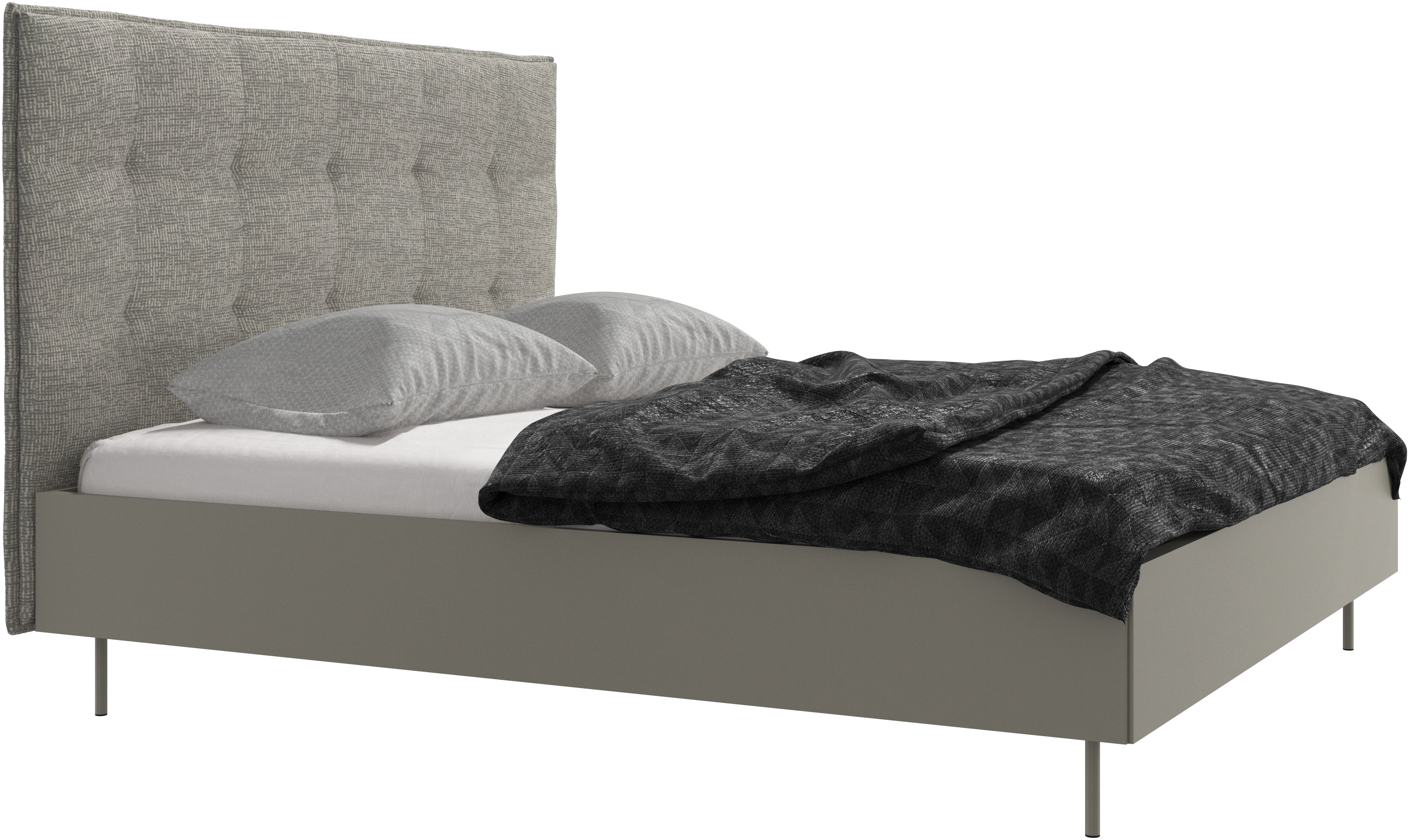 一部難あり BoConcept/ボーコンセプト ベッドフレーム ダブルサイズ